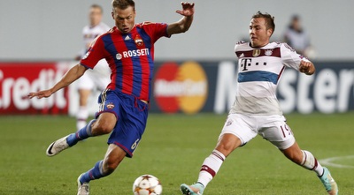 מריו גצה ואלכסיי ברזוצקי (רויטרס)