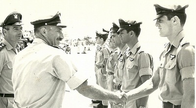 גור בן דוד במהלך השירות (יניב גונן)