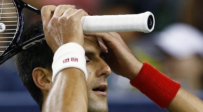 ג´וקוביץ´ מאוכזב בשנחאי (רויטרס)