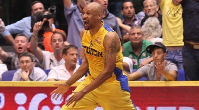 דייוין סמית´. ההיעדרות שלו מהווה מכה קשה למכבי ת&qout;א (רדאד ג´בארה)