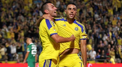 זהבי ומיטרוביץ´ חוגגים (רדאד ג´בארה)