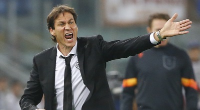 רודי גארסיה עצבני (רויטרס) רודי גארסיה עצבני (רויטרס)