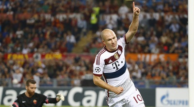 אריאן רובן חוגג (רויטרס) אריאן רובן חוגג (רויטרס)