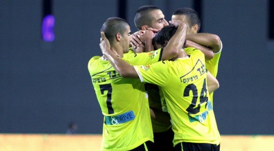 מכבי נתניה חוגגת (יניב גונן)