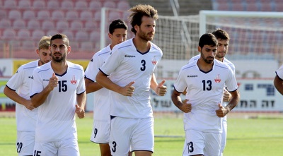 דוידזאדה, אסקלינג וגורדנה באימון (יניב גונן) דוידזאדה, אסקלינג וגורדנה באימון (יניב גונן)