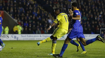 דרוגבה כובש.שער שלישי רצוף של החלוץ בן ה-36 (רויטרס)