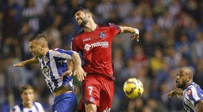 אנחל לאפיטה. כבש בניצחון הנאה של קבוצתו