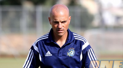 זיו אריה. מרוצה מההתקדמות של השחקנים שלו (רדאד ג&acute;בארה)