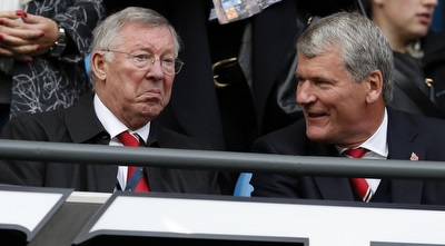 דייויד גיל ואלכס פרגוסון (רויטרס)