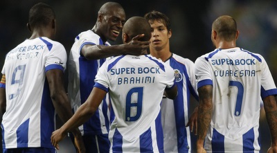 שחקני פורטו חוגגים (רויטרס) שחקני פורטו חוגגים (רויטרס)