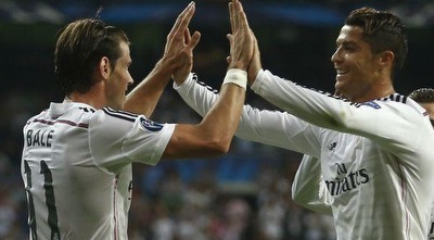 רונאלדו ובייל חוגגים (מערכת ONE)