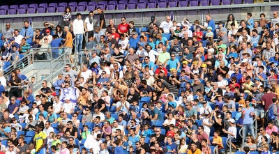 הקהל באצטדיון בנתניה  (חגי ניזרי)
