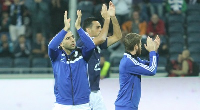 זהבי, ייני ובן חיים בחימום (עמית מצפה)