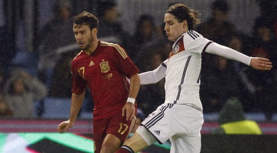 סבסטיאן רודי מתקל את חואן ברנט (רויטרס) סבסטיאן רודי מתקל את חואן ברנט (רויטרס)