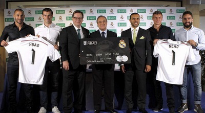 ריאל מדריד והבנק של אבו דאבי (טוויטר) (מערכת ONE)