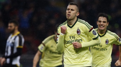 ז´רמי מנז חוגג שער ענק מול אודינזה (רויטרס)