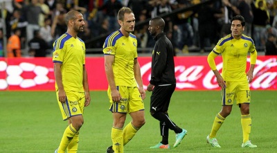 שחקני מכבי מאוכזבים (רדאד ג´בארה) שחקני מכבי מאוכזבים (רדאד ג´בארה)