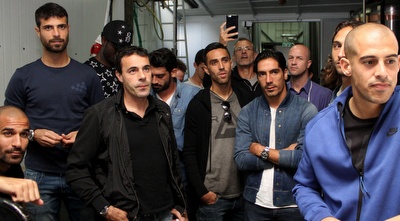 שחקני מכבי ת&qout;א (רדאד ג´בארה) שחקני מכבי ת&qout;א (רדאד ג´בארה)