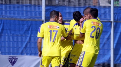 שחקני מכבי חוגגים (יניב גונן) שחקני מכבי חוגגים (יניב גונן)