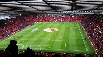 אולד טראפורד לפני המשחק