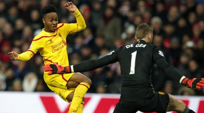 סטרלינג מחמיץ מול דה חאה (רויטרס)