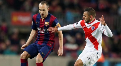 אינייסטה עם הכדור אינייסטה עם הכדור