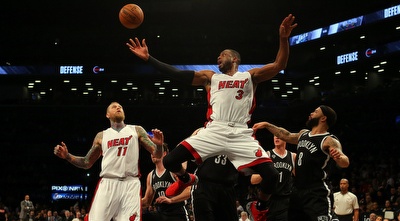 דוויין ווייד מתעופף (רויטרס)