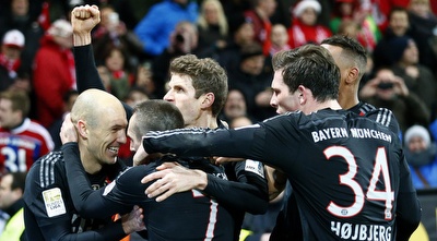 רובן וחבריו חוגגים (רויטרס)