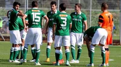 שחקני מכבי חיפה (משה חרמון) שחקני מכבי חיפה (משה חרמון)