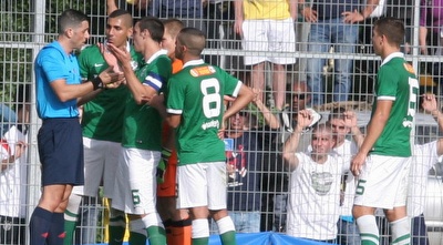 מכבי חיפה מאוכזבת (משה חרמון) מכבי חיפה מאוכזבת (משה חרמון)