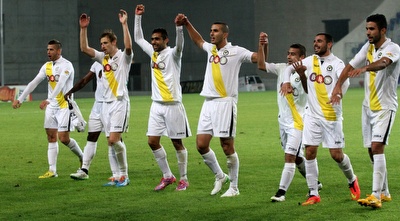 שחקני נתניה בסיום (חגי ניזרי)