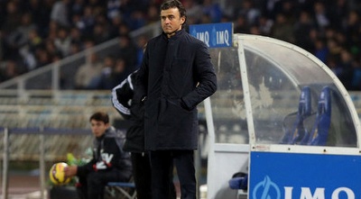 לואיס אנריקה. זכה להגנה דווקא מהיריב הגדול 