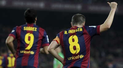 אנדרס אינייסטה חוגג (רויטרס)