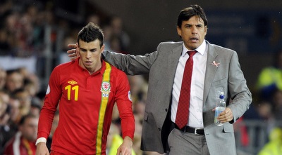 כריס קולמן עם גארת´ בייל (רויטרס) כריס קולמן עם גארת´ בייל (רויטרס)