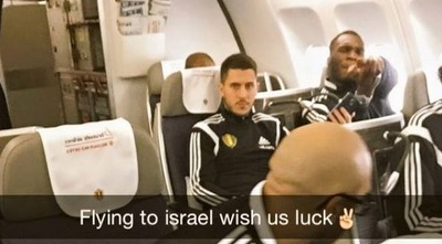 דה ברוין עם בנטקה, ואן דאן בורה והזאר בדרך לישראל