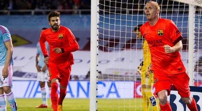 מת&acute;ייה חוגג עם פיקה. הצרפתי מלא במחמאות לסלע ההגנה 