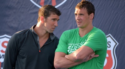 מייקל פלפס וראיין לוכטה (רויטרס)