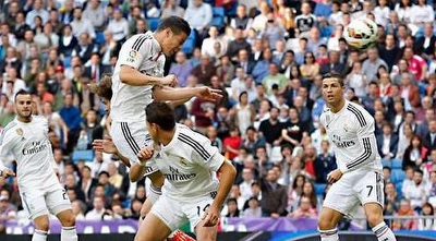 חאמס נוגח. בולט בשורות ריאל