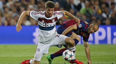 חאבייר מסצ&acute;ראנו ותומאס מולר (רויטרס)