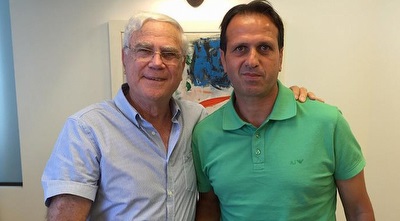 רוני לוי ויעקב שחר (האתר הרשמי של מכבי חיפה) (מערכת ONE)