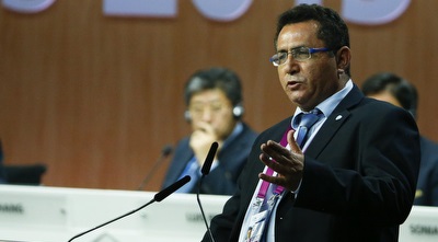 עופר עיני נואם בקונגרס פיפ&qout;א (רויטרס) עופר עיני נואם בקונגרס פיפ&qout;א (רויטרס)