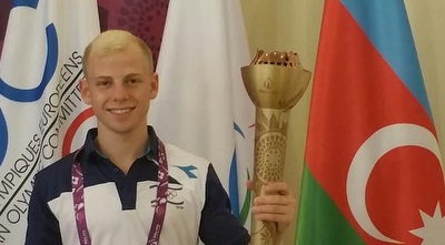  דוד אלברדיאן והלפיד (הוועד האולימפי בישראל)