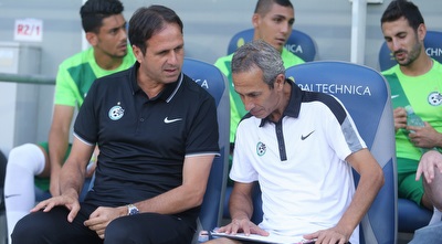 רוני לוי ורונן גבאי. לעוזר המאמן יש הרבה קרדיט (עמית מצפה) רוני לוי ורונן גבאי. לעוזר המאמן יש הרבה קרדיט (עמית מצפה)