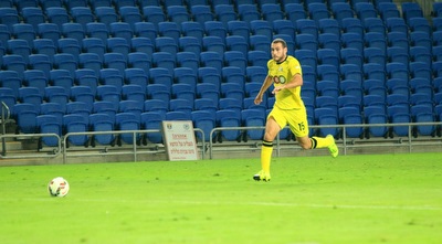 מרגוליס פורץ עם הכדור. לא יפתח (אחמד מוררה)