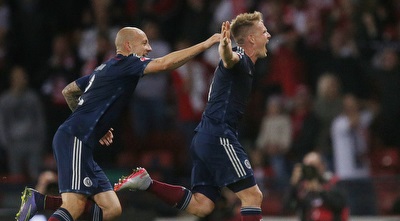 מאט ריצ&acute;י חוגג (רויטרס)