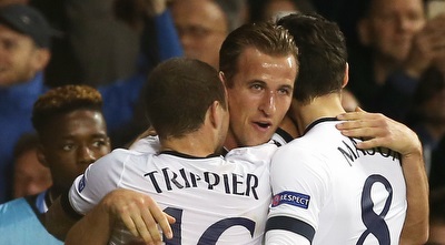 הארי קיין חוגג (רויטרס) הארי קיין חוגג (רויטרס)