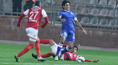 מוחמד זבידאת מתקל את אליניב ברדה (עמית מצפה) מוחמד זבידאת מתקל את אליניב ברדה (עמית מצפה)