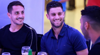 ניר אנטמן ודור מלול. מקובל בחדר ההלבשה (אחמד מוררה) ניר אנטמן ודור מלול. מקובל בחדר ההלבשה (אחמד מוררה)