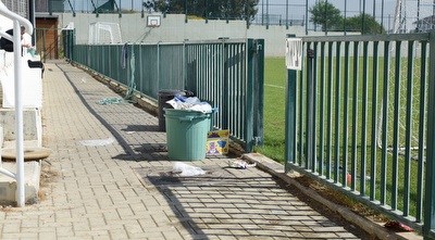 מתחם האימונים של מכבי נתניה. כמה סמלי (נעם מורנו)