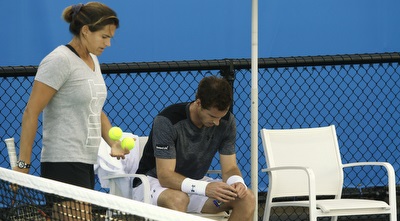 מארי ומורסמו. הבריטי יקווה להגיע רחוק יותר עם לנדל (רויטרס)